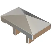 Osmo holz OSMO Wandanschlusskappe inkl. Schrauben Aluminium