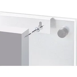 Zeller Glas-Magnettafel 60,0 x 40,0 cm weiß