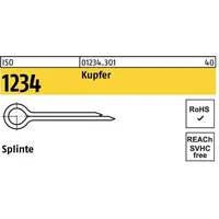 Industrial Quality Supplies ISO 1234 Splinte Kupfer 5 x 36 Cu S