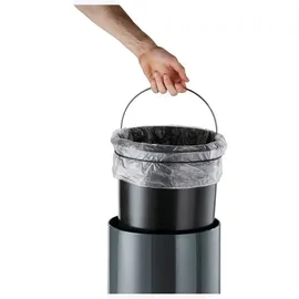 Durable Treteimer 12 l edelstahl
