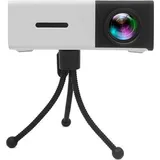 Mini-LED-Projektor mit HD-Beleuchtung, batteriebetrieben, für Heimkino und Mobiltelefone, US-Stecker