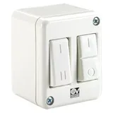 CasaFan Stufenschalter Duo Switch Weiß