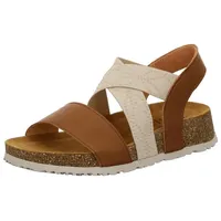 THINK! Koak Sandale cognac für Damen, braun, Größe 42
