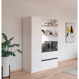Rauch »Kleiderschrank Schrank Garderobe Wäscheschrank COSTA in 3 Breiten«, mit Spiegel, grifflose Front und Push-to-Open Funktion MADE IN GERMANY