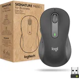 Logitech Signature M650 for Business Medium, Graphite, Logi Bolt, USB/Bluetooth (910-006274)
