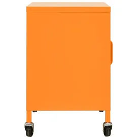vidaXL Lagerschrank Aktenschrank 60x35x56 cm orange