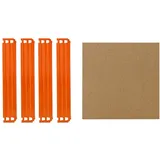 shelfplaza PRO 60x60 cm Fachboden-Set in blau-orange für PRO Schwerlastregale