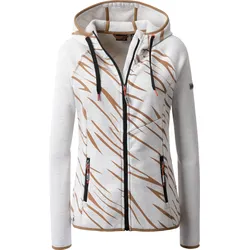 Fleecejacke LPO "Damen-Fleecejacke-Ekaterina", Damen, Gr. 40/42 (M), weiß (sandweiß), 100% Polyester, Jacken