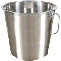 Kerbl Edelstahleimer 8,5 l Silber