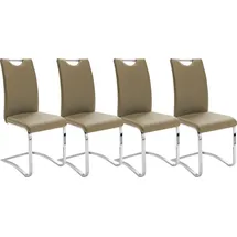 MCA Furniture »Köln«, (Set), 4 St., Kunstlederbezug, Komfortsitzhöhe, Stuhl belastbar bis 120 kg