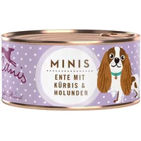 Terra Canis Mini 100 Gramm Hundenassfutter 18 x 100 Gramm Ente mit Kürbis & Holunder