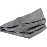 POKAR Bezüge für Palettenkissen, Größe:Set Sitzkissen 120x80 + Rückenkissen 120x40, Farbe:Grau