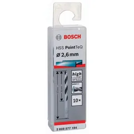 Bosch HSS Spiralbohrer PointTeQ 2,6 mm 10er-Pack