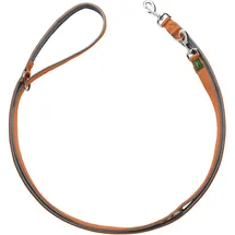 Hunter Verstellbare Führleine Neopren kupfer/grau