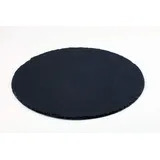 APS 998 Naturschieferplatte, Ø 33 cm, Materialstärke 6-9 mm, möbelschonende Füßchen