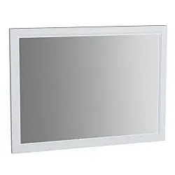 Vitra Valarte Flachspiegel 62219 945x30x700mm, Wandmontage, Korpus weiß matt, Dekor