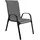 Mojawo Gartenstuhl 53 x 73 x 92 cm anthrazit stapelbar