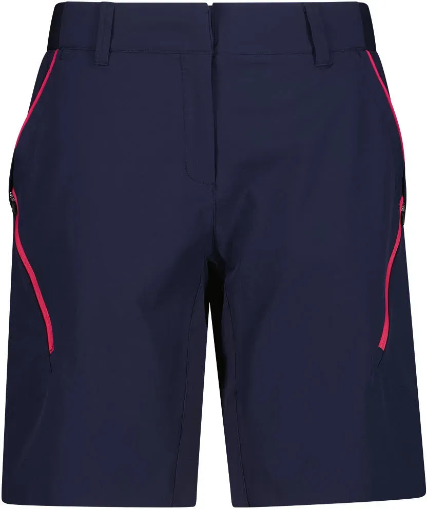 CMP FREE BIKE BERMUDA Damen Fahrradshorts Shorts b.blue/magenta 40 blau