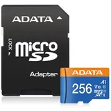 A-Data microSDXC Premier 256 GB Class 10 UHS-I + SD-Adapter