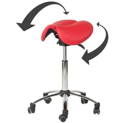 Sattelsitz Sattelhocker rot