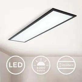 B.K.Licht LED Panel 1 22W eckig schwarz