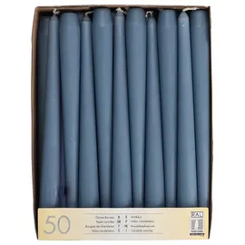 Papstar Leuchterkerzen 100 St. arktikblau Ø 2,2 cm 25 cm