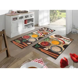 Wash+Dry Hot Spices 75 x 120 cm Braun/Mehrfarbig