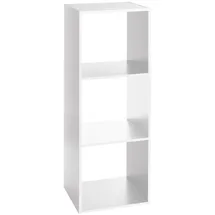 Five Simply smart Holzregal 3 Etagen 100,5 x 34,5 x 32 cm Weiß
