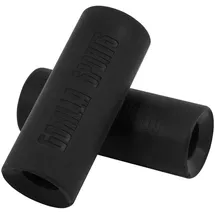 Gorilla Sports Hantelgriffe Silikon in Schwarz SCHWARZ|SCHWARZ|SCHWARZ No Size