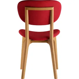 Home Affaire Stuhl COZY Polyester rot