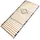 Coemo BASIC Lattenrost 80x160 cm starr nicht verstellbar 22 Leisten zur Selbstmontage