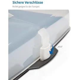 xavax Kuchentransportbox 43 x 6 x 35 cm