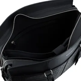 Burkely Cool Colbie Aktentasche Leder 40 cm Laptopfach schwarz