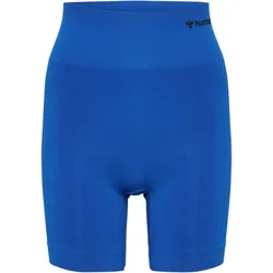 hummel hmlTIF Seamless Fitness Shorts Damen 7544 - olympian blue M
