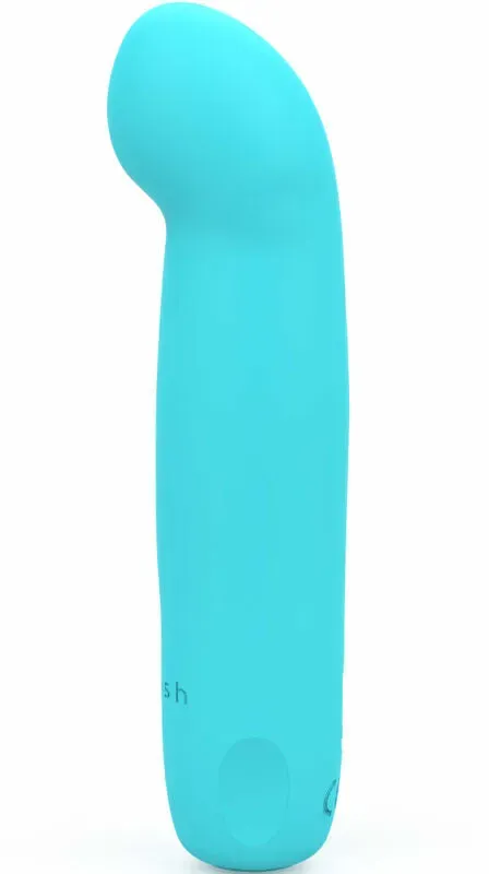 B SWISH - Bcute Curve Infinite klassischer wiederaufladbarer Vibrator aus blauem Silikon