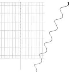 VOSS.farming Ersatz-Spirale, Stabmattenzaun, Zaunelemente-Fixierung am Pfosten, 90cm