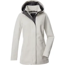 G.I.G.A. DX by killtec Damen Jacke/Übergangsjacke Wolloptik mit Kapuze GW 78 WMN JCKT, 46, grau, grau-melange,