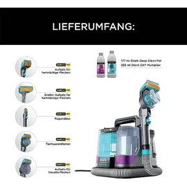 Shark PX250EUT StainStriker HairPro Pet Fleckenreiniger, Netzbetrieb