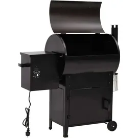 vidaXL Pelletgrill 104 cm mit Schornstein