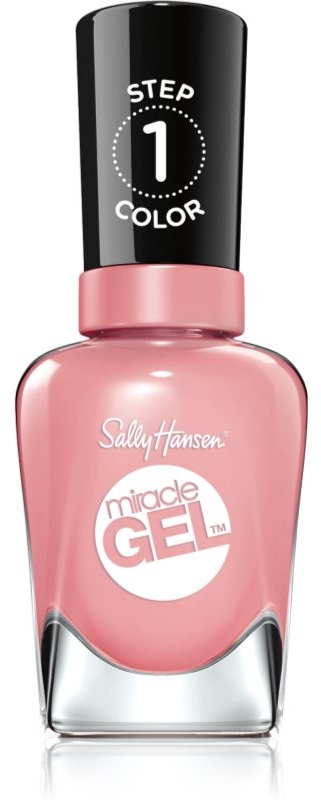 Sally Hansen Miracle GelTM Gel-Lack für Fingernägel - keine UV/LED Lampe erforderlich Farbton 245 Satel-lite Pink 14,7 ml