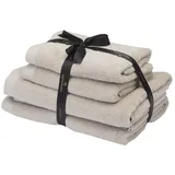 Aquanova Rio Handtuchset 4-tlg. beige