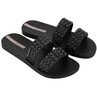 Ipanema Damen Renda II FEM Schiebe-Sandalen, Black/Glitter Black, 40 EU