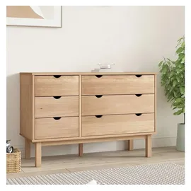 vidaXL OTTA 111 x 73,5 x 43 cm Braun