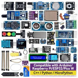 Universal Maker Sensor Kit (für Raspberry Pi, Pico W, Arduino, ESP32)