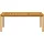 vidaXL Gartentisch 200 x 100 x 74 cm braun