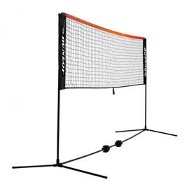 Dunlop Netz Tennis/Badminton/Federball höhenverstellbar - Breite 3 m