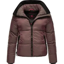 Navahoo Winterjacke Sternschnüppchen aubergine M