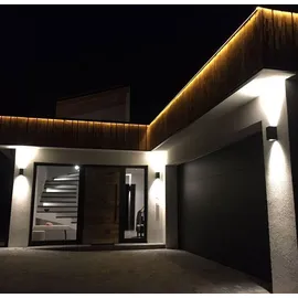 Nordlux Außenleuchte Aluminium IP44 GU10 schwarz