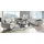 TRENDMANUFAKTUR Sessel Rondo Kunstleder 121 x 85 x 94 cm Beige mit Federkern