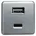 Sconto Nachtschrank Moon 47 x 46 x 61 cm Braun